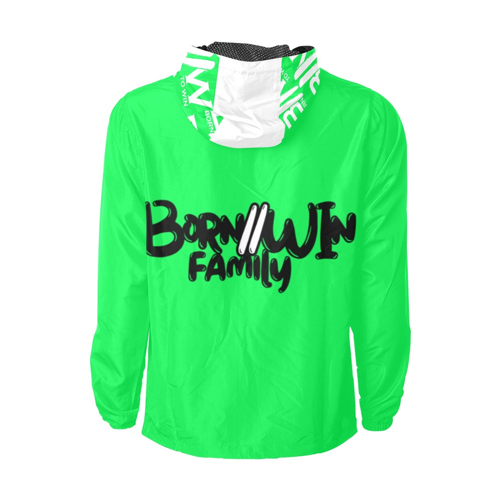 Born2Win - Family Business Windbreaker (Lime)