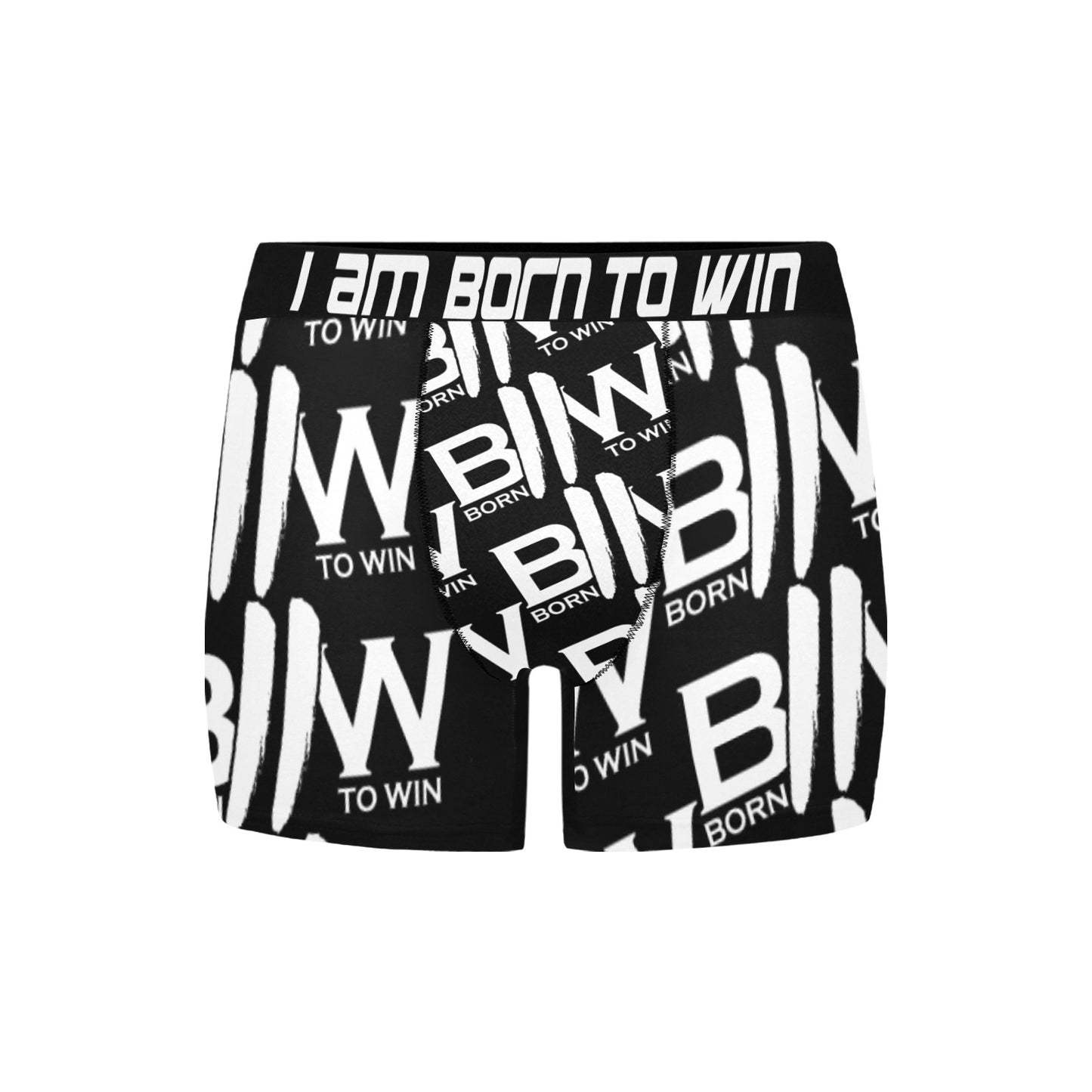 Born2Win - "I Am Born2Win" Boxers (Black)