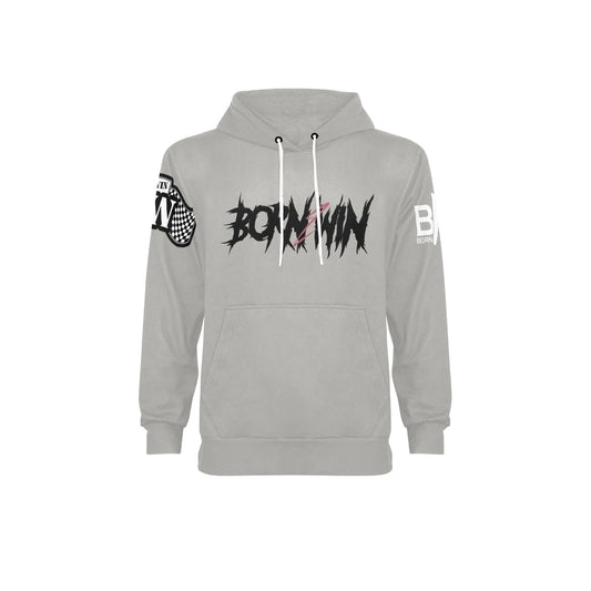 Born2Win - All Over Hoodie (Grey)