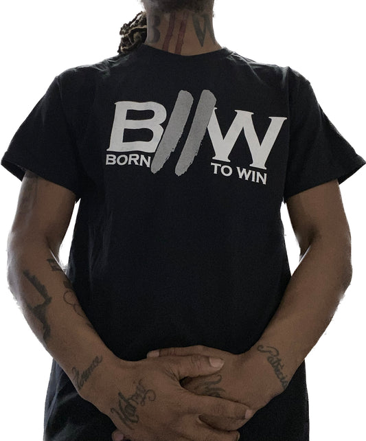 Born2Win - Silver Stripe T-Shirts