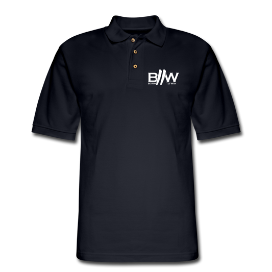 Born 2 Win Polo Shirt - midnight navy